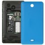 Matowe Battery Back Cover dla Microsoft Lumia 430 (niebieski)