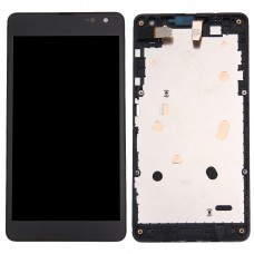 3 i 1 (LCD + -ram + pekplatta) Digitaliseringsenhet för Microsoft Lumia 535 / 2s
