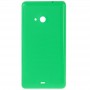 Sima felületű műanyag lap ház burkolat Microsoft Lumia 535 (zöld)