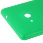 Superficie liscia in plastica di copertura posteriore dell'alloggiamento per Microsoft Lumia 535 (verde)
