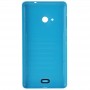 Jäätunud Surface Plastic Tagasi korpuse kaas Microsoft Lumia 535 (sinine)
