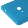 Surface החלבית פלסטיק חזרה שיכון כיסוי עבור Microsoft Lumia 535 (הכחולה)