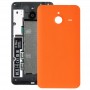 Matné Surface Plastový zadní kryt pouzdra pro Microsoft Lumia 640XL (oranžová)