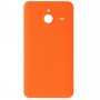 Matné Surface Plastový zadní kryt pouzdra pro Microsoft Lumia 640XL (oranžová)