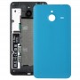 Матова поверхня пластику задня кришка корпусу для Microsoft Lumia 640XL (синій)