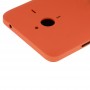 Оригінальний горизонтальний фліп шкіряний чохол + пластик задньої обкладинки для Microsoft Lumia 640XL (помаранчевий)