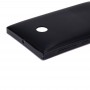Solide Couleur Batterie couverture pour Microsoft Lumia 532 (Noir)