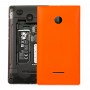 Copertura posteriore di colore solido Batteria per Microsoft Lumia 532 (arancione)