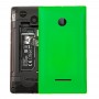 Solid Color-Akku Rückseite für Microsoft Lumia 532 (Grün)