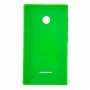 Суцільний колір батареї задньої сторони обкладинки для Microsoft Lumia 532 (зелений)