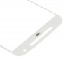 מסך קדמי עדשת זכוכית חיצונית עבור מוטורולה Moto G (2nd Gen) / XT1063 (לבנה)