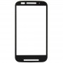 Front Screen Outer Glass Lens  for Motorola Moto E / XT1021(Black)
