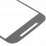 Front Screen Outer стъклени лещи за Motorola Moto E / XT1021 (Бяла)