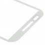מסך קדמי עדשת זכוכית חיצונית עבור מוטורולה Moto E / XT1021 (לבנה)