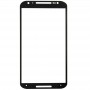 Front képernyő Külső üveglencse a Motorola Moto X (2. gen) / xt1095 (fekete)