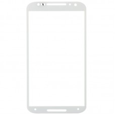 Front Screen Outer Glass Lens  for Motorola Moto X (2nd Gen) / XT1095(White) 