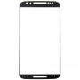 Ekran przedni zewnętrzny szklany obiektyw dla Motorola Moto X (2ND Gen) / XT1095 (Biały)