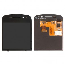 Pantalla LCD y digitalizador Asamblea entera BlackBerry Q10 (Negro)