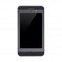 LCD-skärm och digitizer Fullständig montering med ram för BlackBerry Z10 4G (svart)