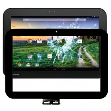 Panneau tactile pour Toshiba Excite Pure Tablet / AT10-A-104 (Noir) 