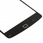 Frontskärm Yttre glaslins för Google Nexus 5 (Svart)