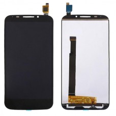 LCD ekraan ja Digitizer Full assamblee Alcatel One Touch POP S7 / 7045 / OT7045 / 7045Y (Black)