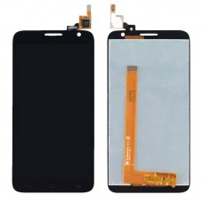 LCD ekraan ja Digitizer Full assamblee Alcatel One Touch Idol 2 S / 6050 / 6050Y / OT-6050 (Black)