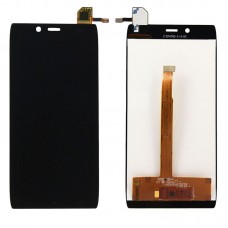LCD Screen and Digitizer Full Assembly for Alcatel One Touch Idol X / 6032 / OT-6032(Black)