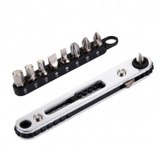 RGH-9A 9 in 1 Thin Ratchet Wrench Set (Straight)