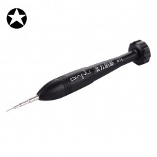Professional Repair Tool Open Tool 0,8 x 25mm PENTACLE Vihje Socket Metal kruvikeeraja (Black) 
