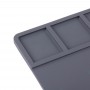 Термостійкий обслуговування платформи високої температури Ремонт ізоляція Pad Силіконові Мати Розмір: 49.5cm х 34.7cm (сірий)
