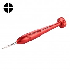 პროფესიული სარემონტო Tool Open Tool 1.2 x 25 მმ ჯვრის Tip Socket Metal Screwdriver (წითელი) 