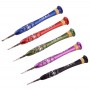 Li Jia Li L-126 5 in 1 Versatile Repair Alloy Steel Bit Screwdriver Set for Smart Phones, Tablets