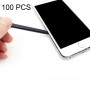 100 PCS jiafa P8820 Téléphone mobile Repair Tool Spudgers double-fin (Noir)