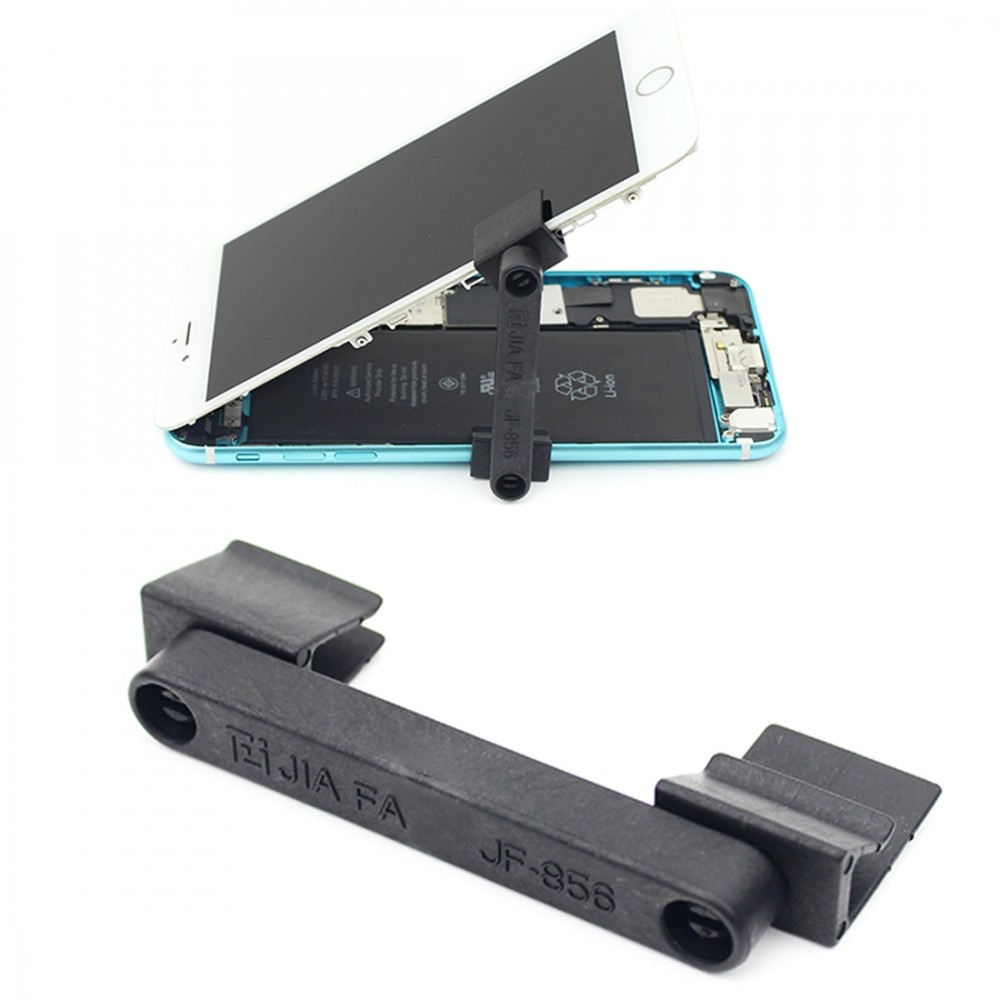 2 PCS JIAFA JF-856ユニバーサル360度回転携帯電話の画面の修理ホルダー（ブラック）