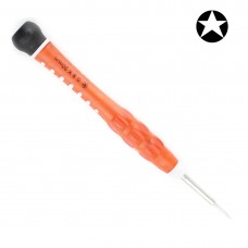Professional korjaustyökalu Open Tool 0.8 x 30mm Pentacle Tip Socket ruuvimeisseli (oranssi)