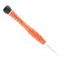 专业维修工具打开工具0.8×30毫米五角星提示套筒起子（橙色）