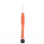 Réparation outil professionnel ouvert outil 0,8 x 30mm Pentacle Tip Socket tournevis (Orange)