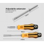 JAKEMY JM-6091 37 in 1 Home Use Hardware Tool Set