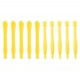 10 kpl Matkapuhelin korjaustyökalulla Spudgers (5 kpl Pyöreä + 5 kpl Square) (keltainen)