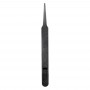 JF-S11 Anti-static Carbon Fiber Straight Tip Tweezers(Black)