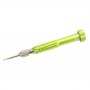 JF-6688 5 in 1 Metal Multi-purpose Pen Style Screwdriver Set for Phone Repair(Green)