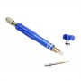 JF-6688 5合1金属多功能笔式螺丝刀套装为手机维修（蓝）