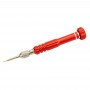 JF-6688 5 v 1 Metal Víceúčelový Pen Style Šroubovák k Phone Repair (Red)