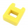 JF-8145 Magnet + Plastic korjaaminen Tool täyttö Demagnetization Devices (keltainen)