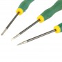 12 in 1 Screwdriver Repair Tool Set T2 T3 T4 T5 T6 T8 Ph00 Ph000 (BST-666) (Green)