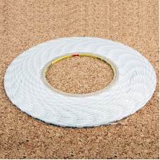 5mm 3M Double Sided Adhesive Sticker Tape for iPhone / Samsung / HTC Mobile Phone Touch Panel Repair, Length: 50m (White) 