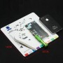 Vis magnétiques Mat pour iPhone 4, Taille: 20 cm x 19 cm (blanc)