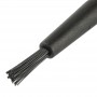 Electronic Component Round Handle Antistatic Cleaning Brush, Length: 14cm(Black)