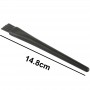 Electronic Component 11 Beam Round Handle Antistatic Cleaning Brush, Length: 14.8cm(Black)